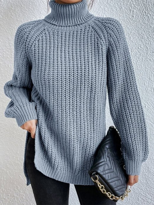 Elize | Pull en maille à col roulé élégant