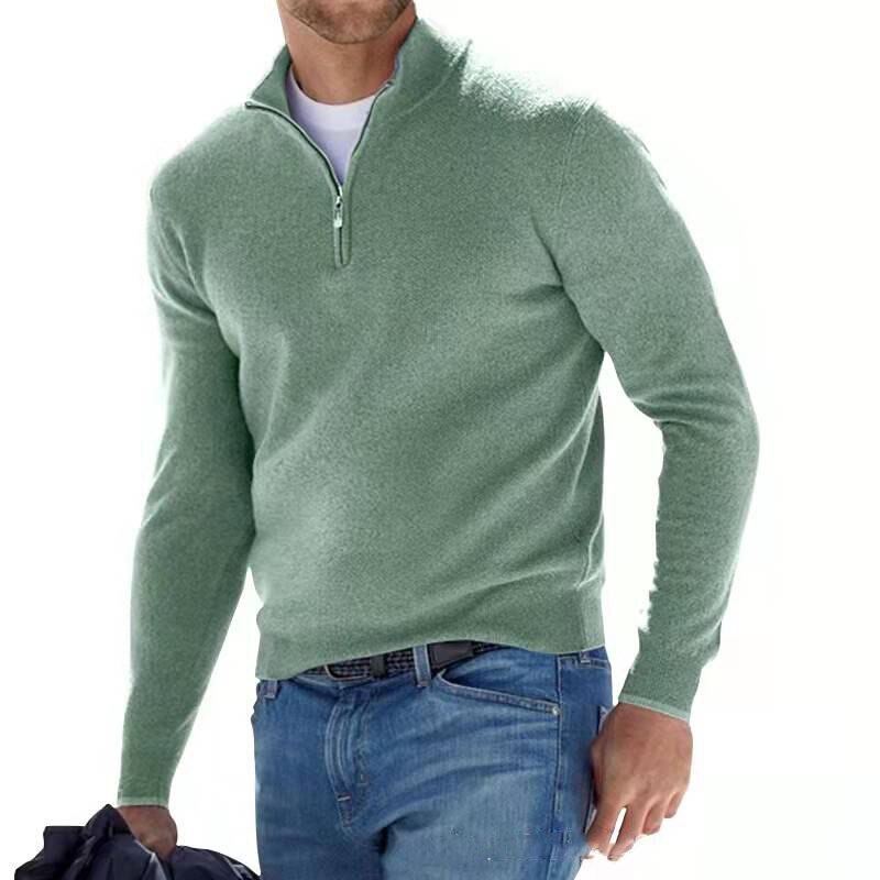 Leor | Comfortabele gebreide trui voor heren – Zachte, warme pullover voor herfst en winter