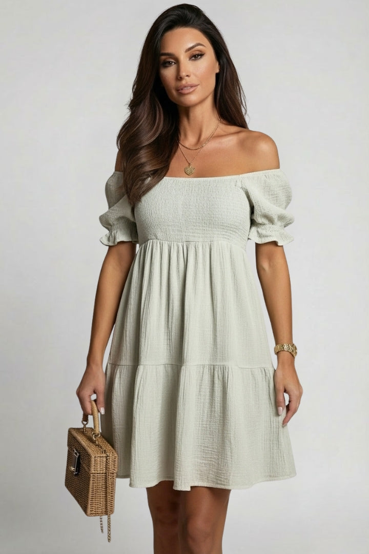 Iira | Zomerse boho-jurk voor dames – Elegante midi-jurk