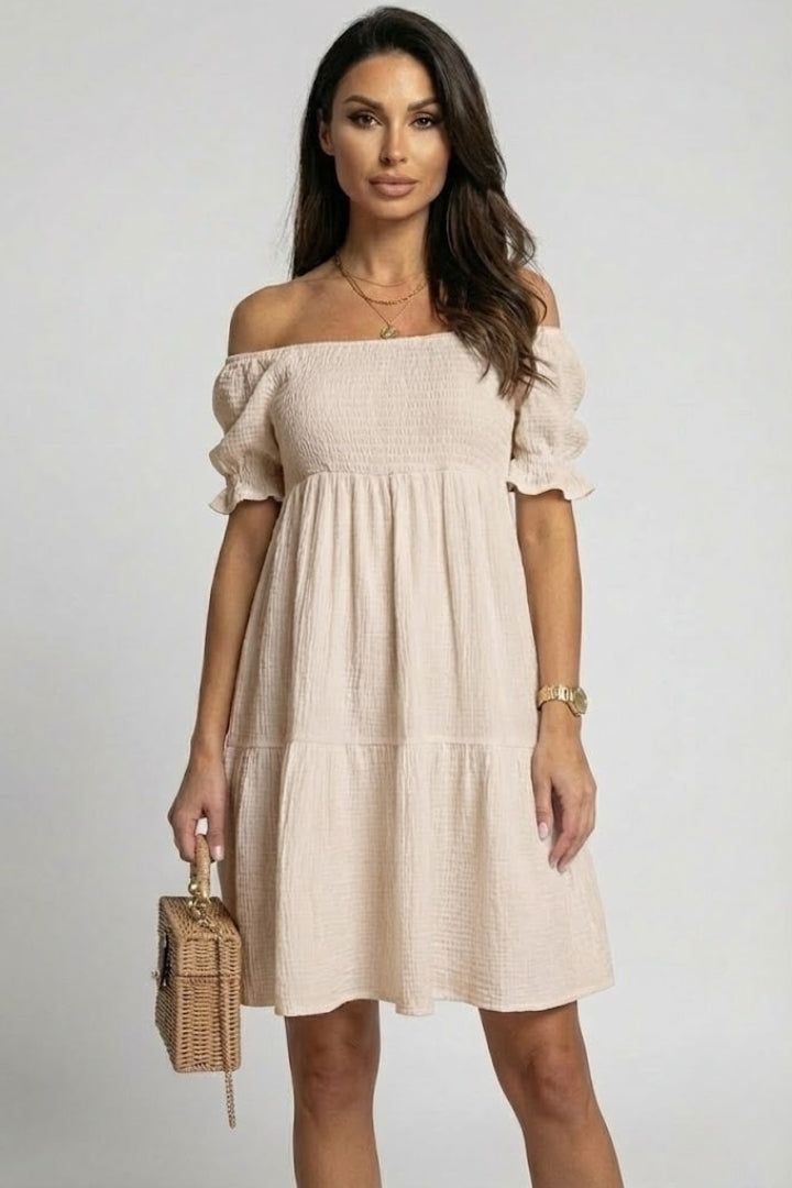 Iira | Zomerse boho-jurk voor dames – Elegante midi-jurk