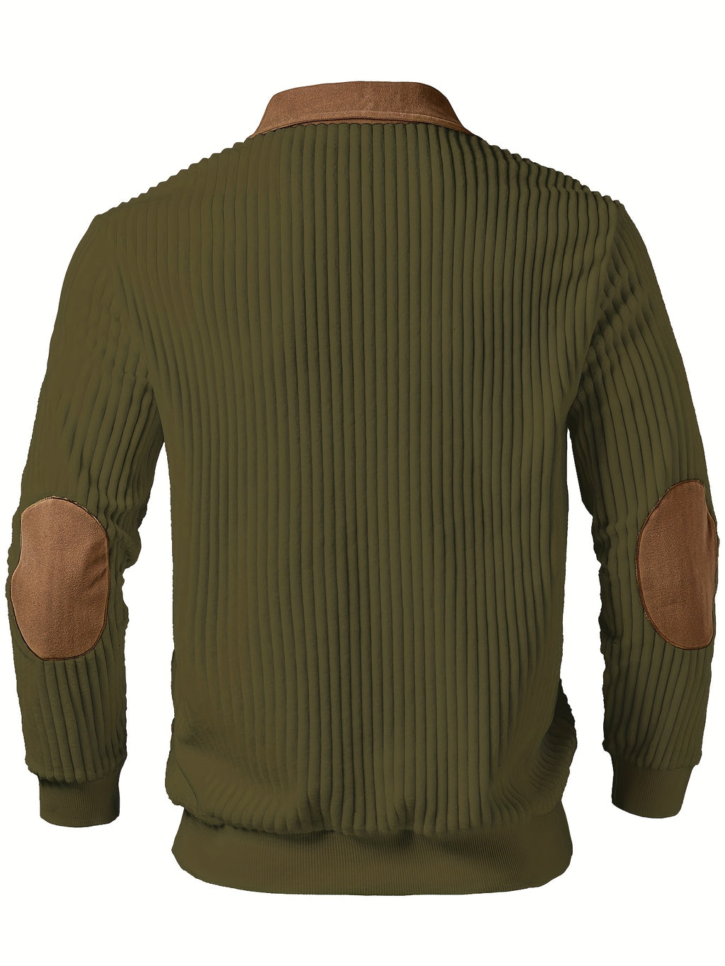 Laurent | Dikke warme wintertrui voor heren – Gebreide pullover met volledige ritssluiting, opstaande kraag