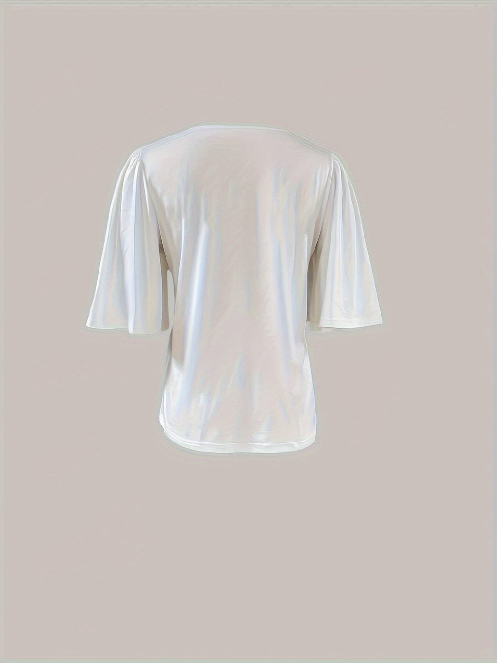 Ismerie | Blouse met bloemenprint voor dames - V-hals, gerimpelde mouwen, lichtgewicht en elegant
