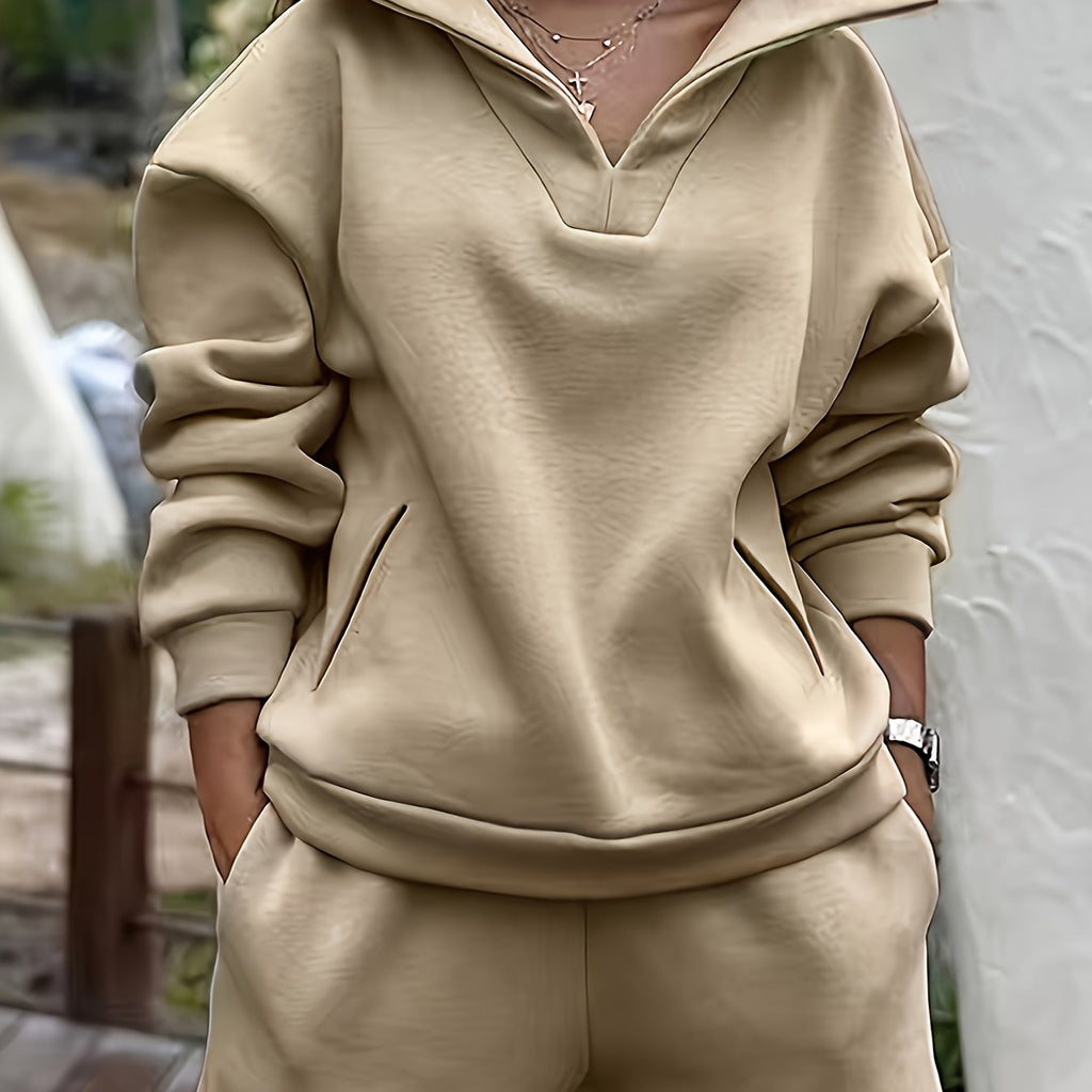 Zivelle | Plus Size Loungewear Set – Relaxed Fit, Dagelijks Comfort
