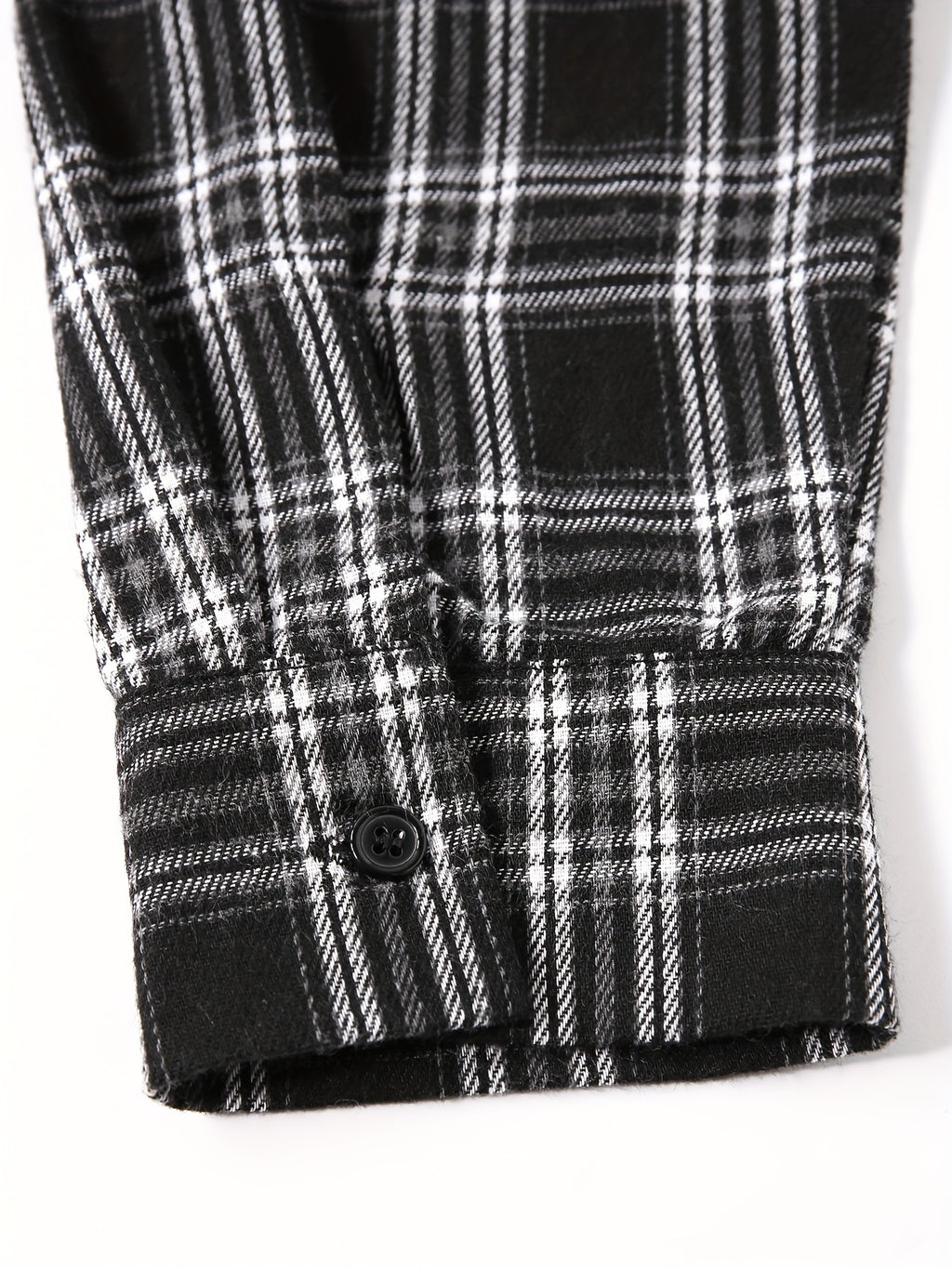 Wilko | Heren geruit sweatshirt met capuchon - lange mouwen, casual hoodie met zak