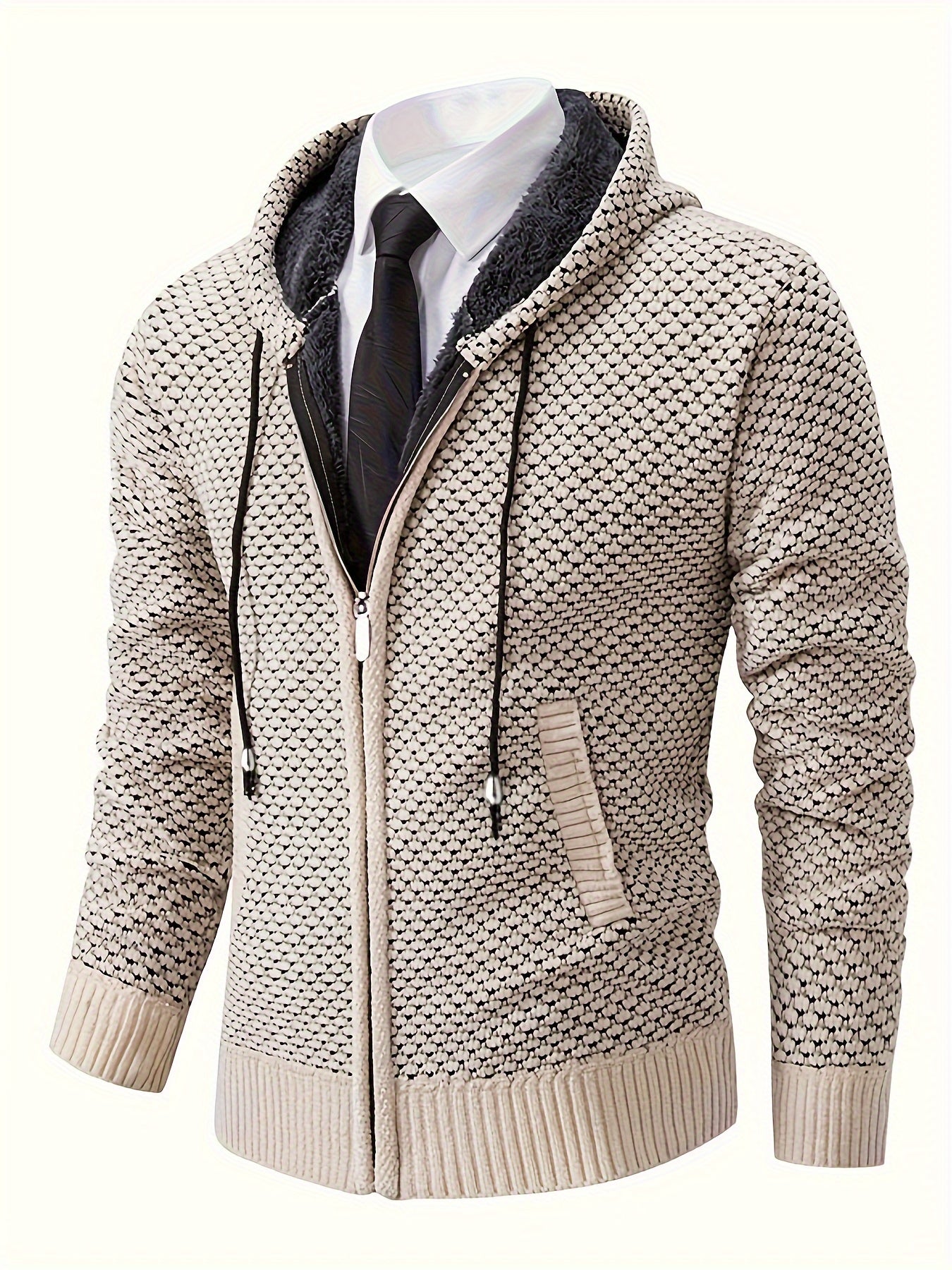 Diron | Casual vest met open voorkant – zachte chenille trui, lichtgewicht breisel, comfortabel om te combineren