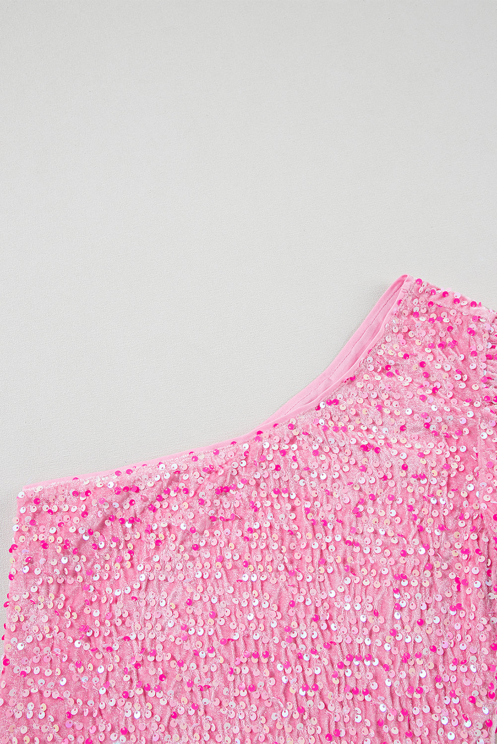 Florie | Roze lovertjes bodycon mini jurk
