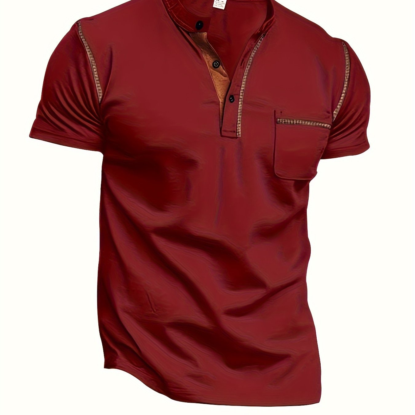 Fabrizio | Heren-T-shirt met korte mouwen - Ademend katoenen casual shirt