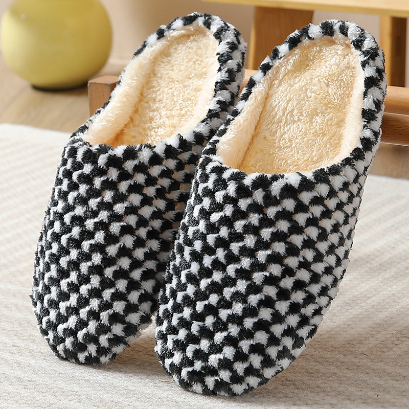 SnugSole | Pantoufles pour femmes avec doublure en peluche - Pantoufles chaudes, confortables et plates à bout fermé