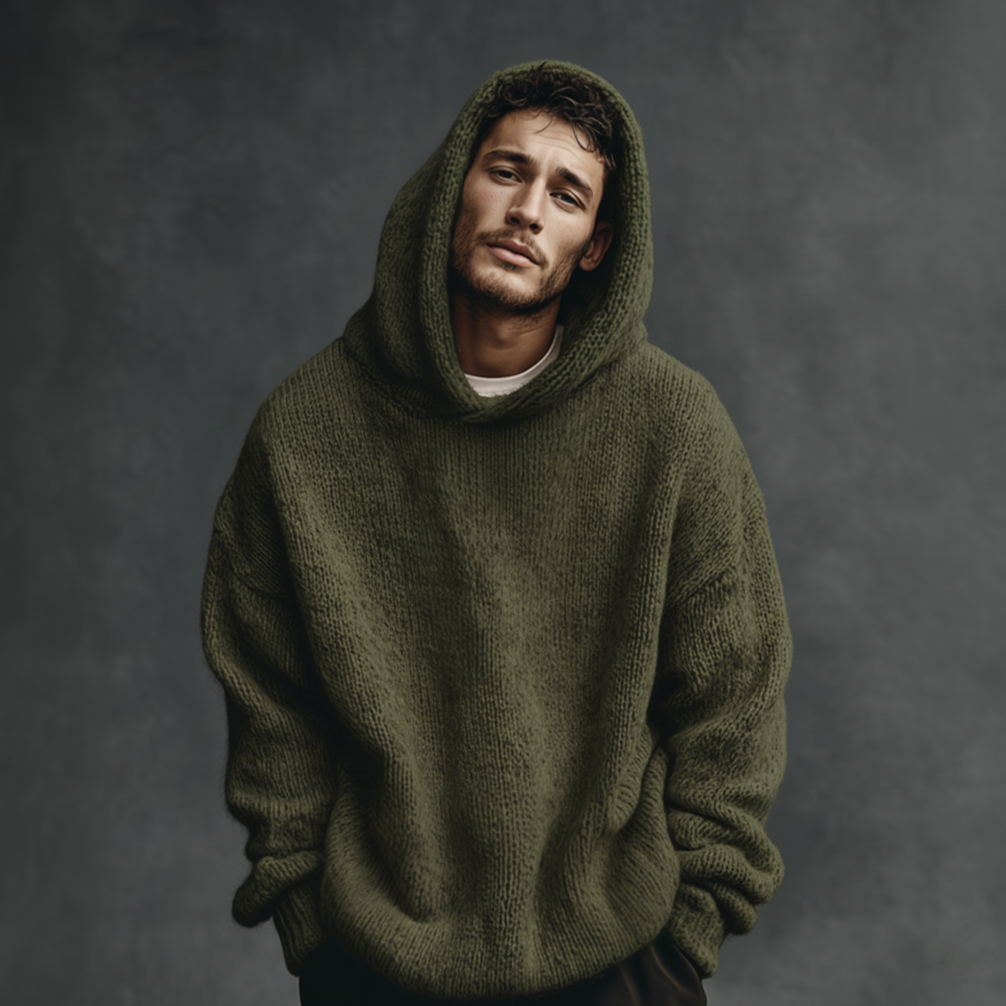 Orionel | Casual hoodiejas voor heren – Losvallende, comfortabele pullover