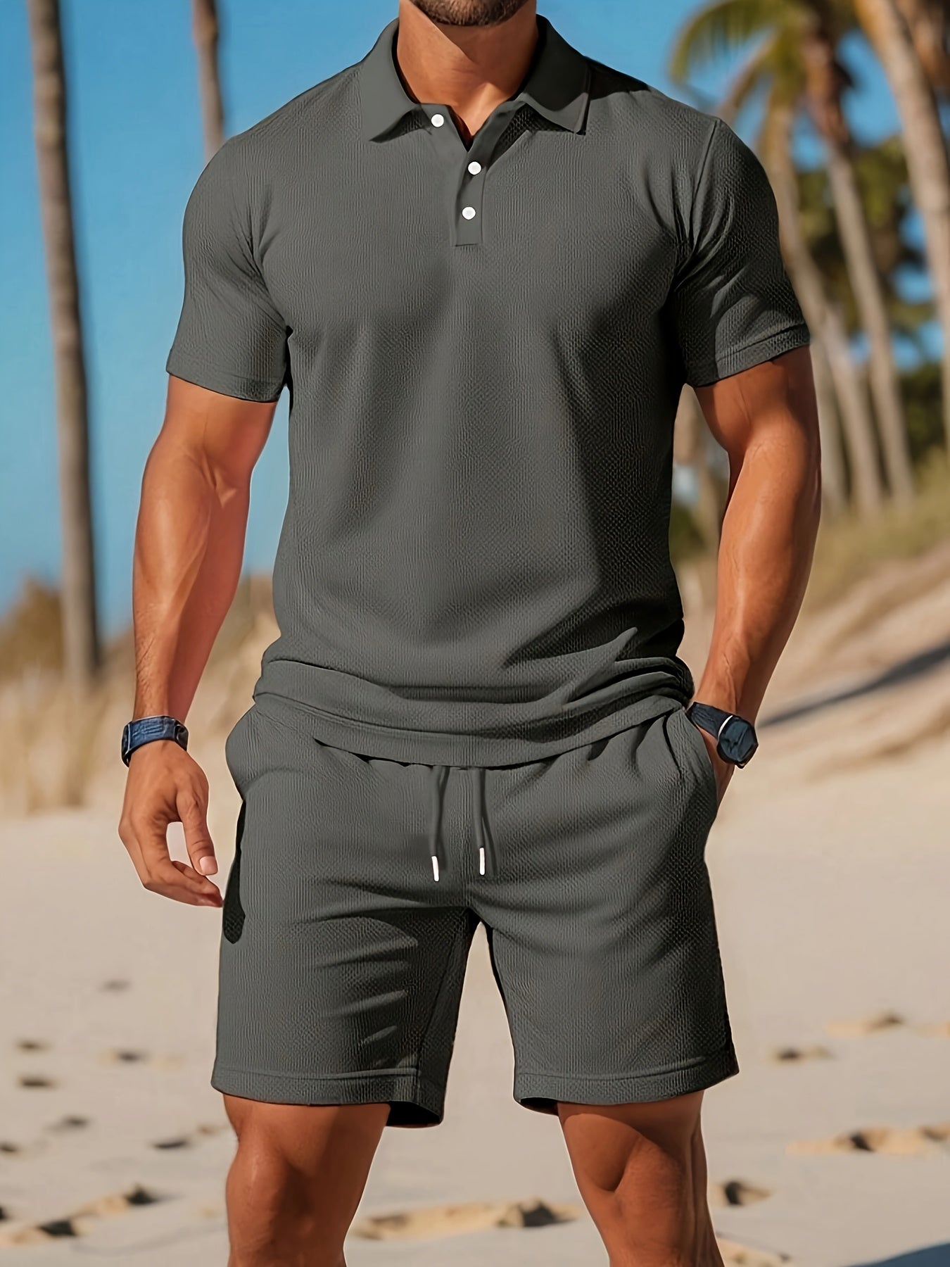 Tyce | Premium casual set voor heren – 2-delige zomerse outfit
