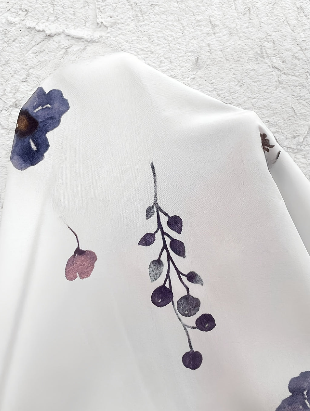 Atarah | Elegant Floral Print Shirt Dress - Long Sleeve, Casual and Chic