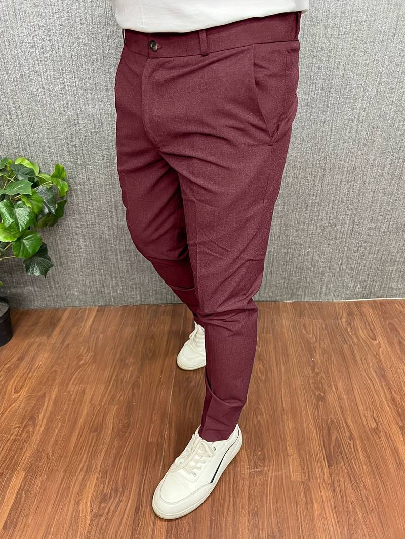Olivier | Heren Slim Fit Business Casual Broek - Broek voor Kantoor & Dagelijks Dragen