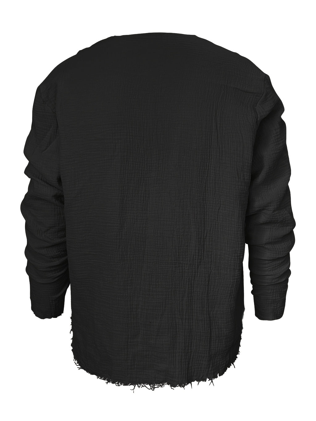 Silo | Heren-T-shirt met korte mouwen en V-hals – Casual zomers strandtop met verweerde look