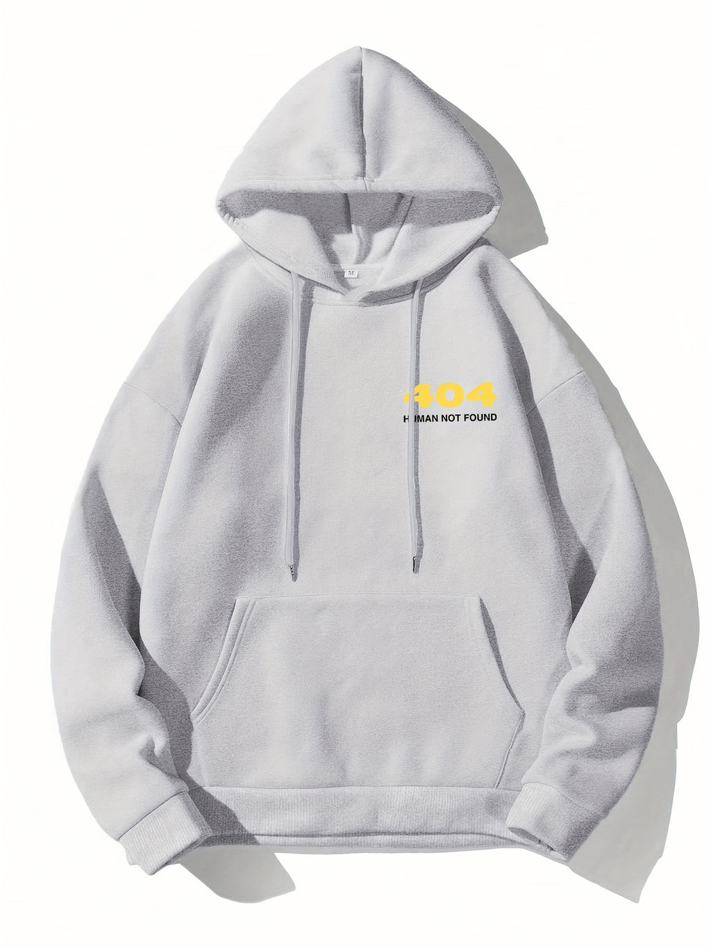 Fenix | Herenoversized capuchon met letter- en cijferdruk - Casual loose fit trui