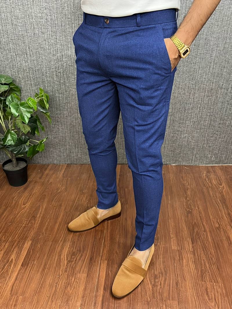 Olivier | Heren Slim Fit Business Casual Broek - Broek voor Kantoor & Dagelijks Dragen