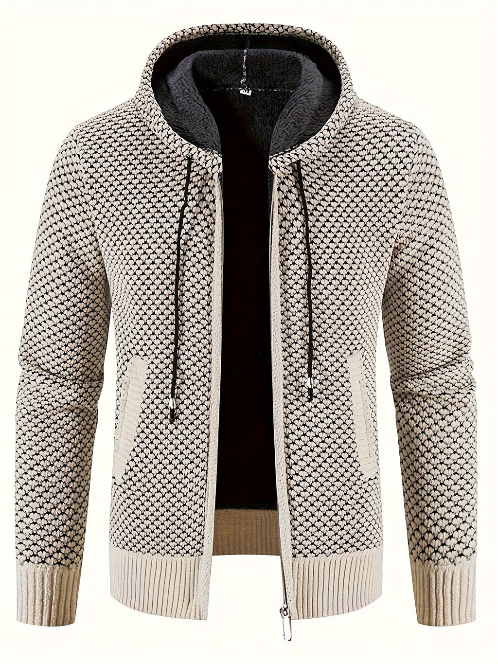 Diron | Casual vest met open voorkant – zachte chenille trui, lichtgewicht breisel, comfortabel om te combineren