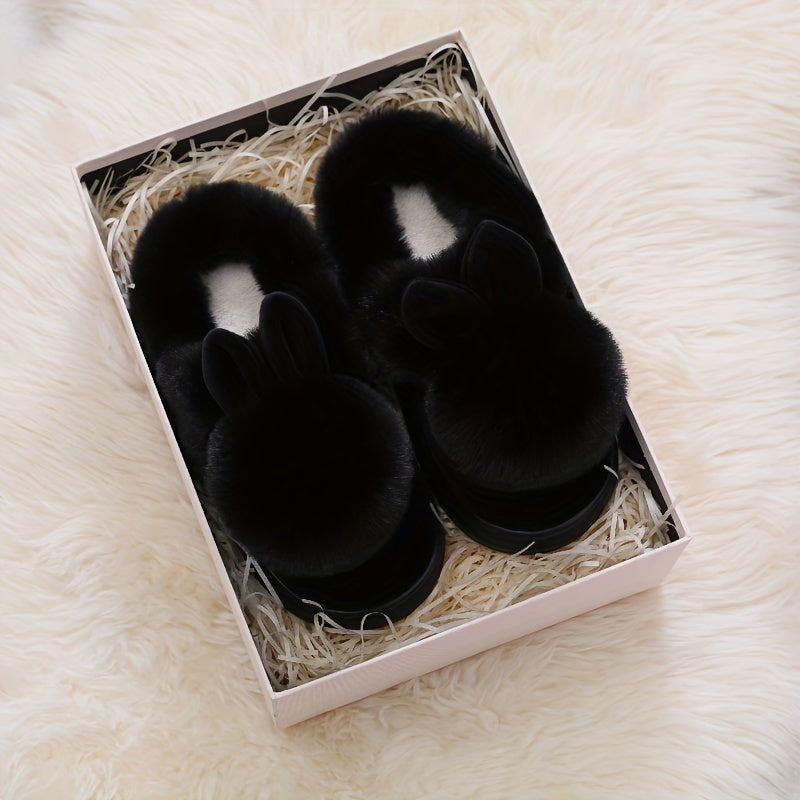 SnuggleStep | Vrouwen pantoffels van pluche - Zachte, donzige, warme antislippantoffels voor binnen en buiten