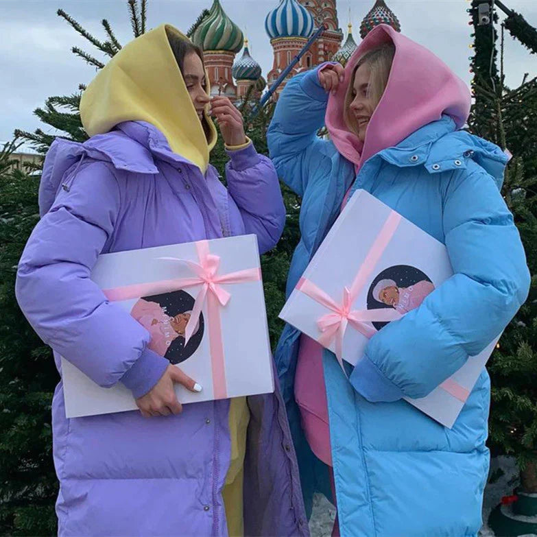 Abelia | Gewatteerde Pufferjas voor dames in de winter - Warme & stijlvolle jas met capuchon voor koud weer