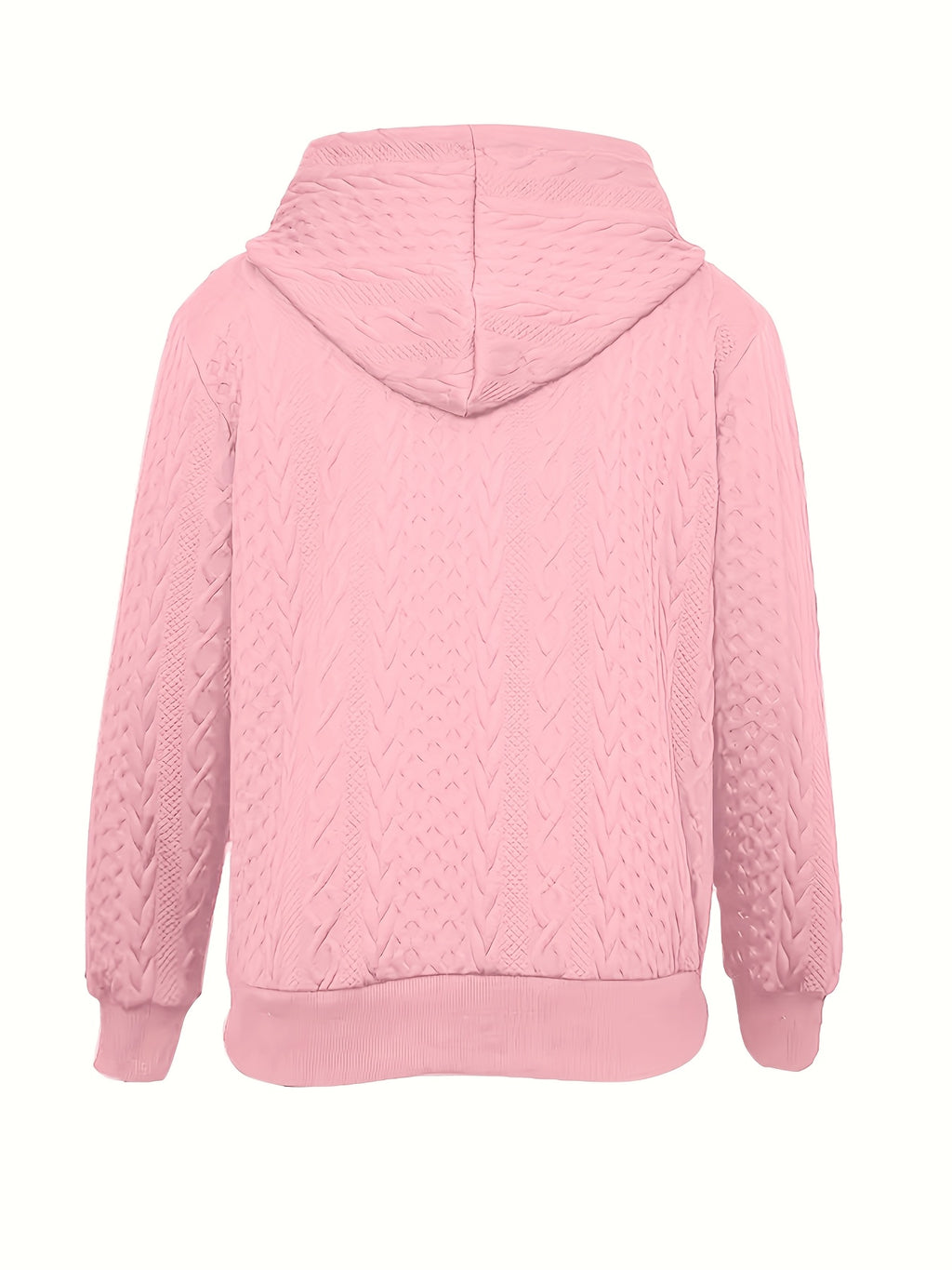 Prynn | Lichtgewicht casual damesjack met capuchon - zachte structuurstof, ritssluiting, capuchon met koord