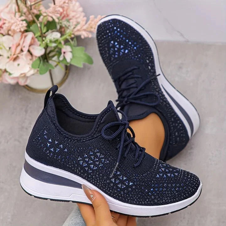Jolivra | Dames Ergonomische Comfortsneakers – Lichtgewicht Ademend Trainingsschoenen