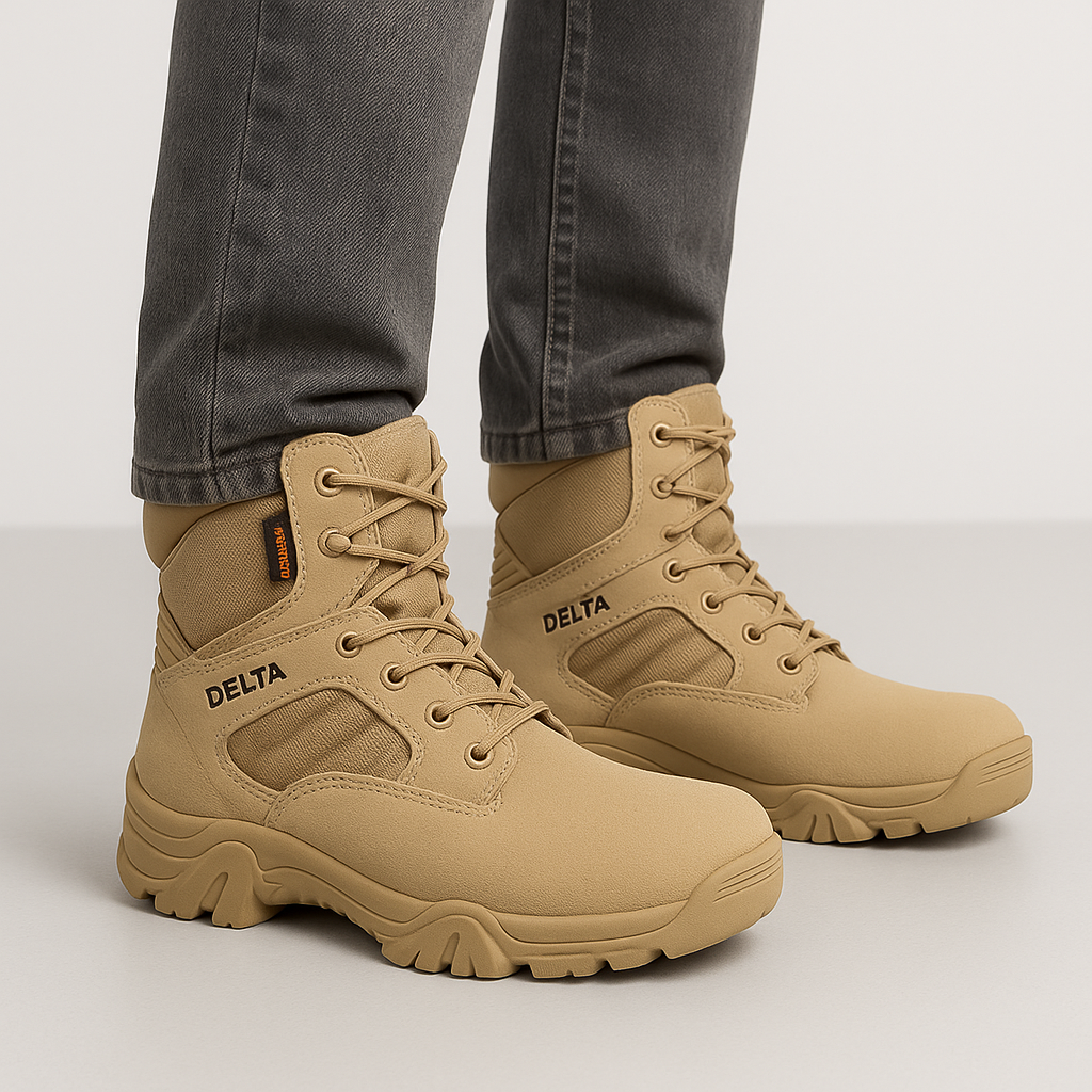 TitanBoots | Onverwoestbare tactische militaire laarzen voor heren – Waterdichte veiligheidsschoenen voor gevechtssituaties