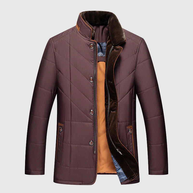 Zavren | Doudoune d'hiver pour homme – Veste chaude, isolante et imperméable