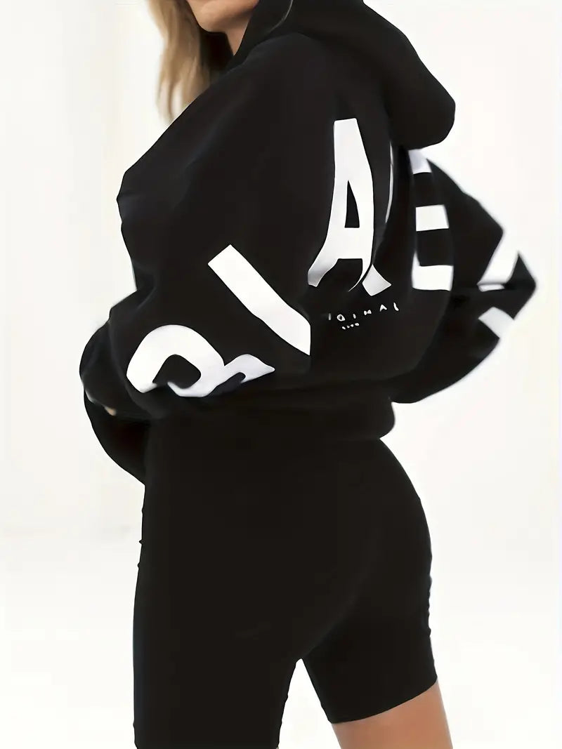 Ailene | Gezellige winterjas met capuchon voor dames – Stijlvolle oversized jas met patroon, warm en comfortabel