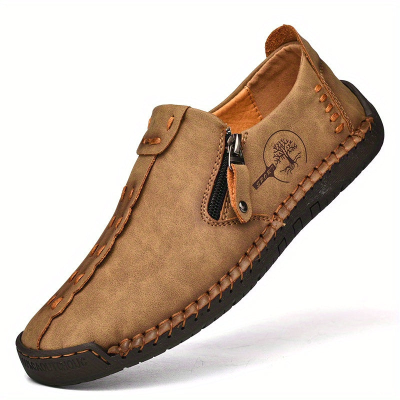 LoftWalk | Chaussures vintage pour hommes faites main - Chaussures décontractées légères et respirantes