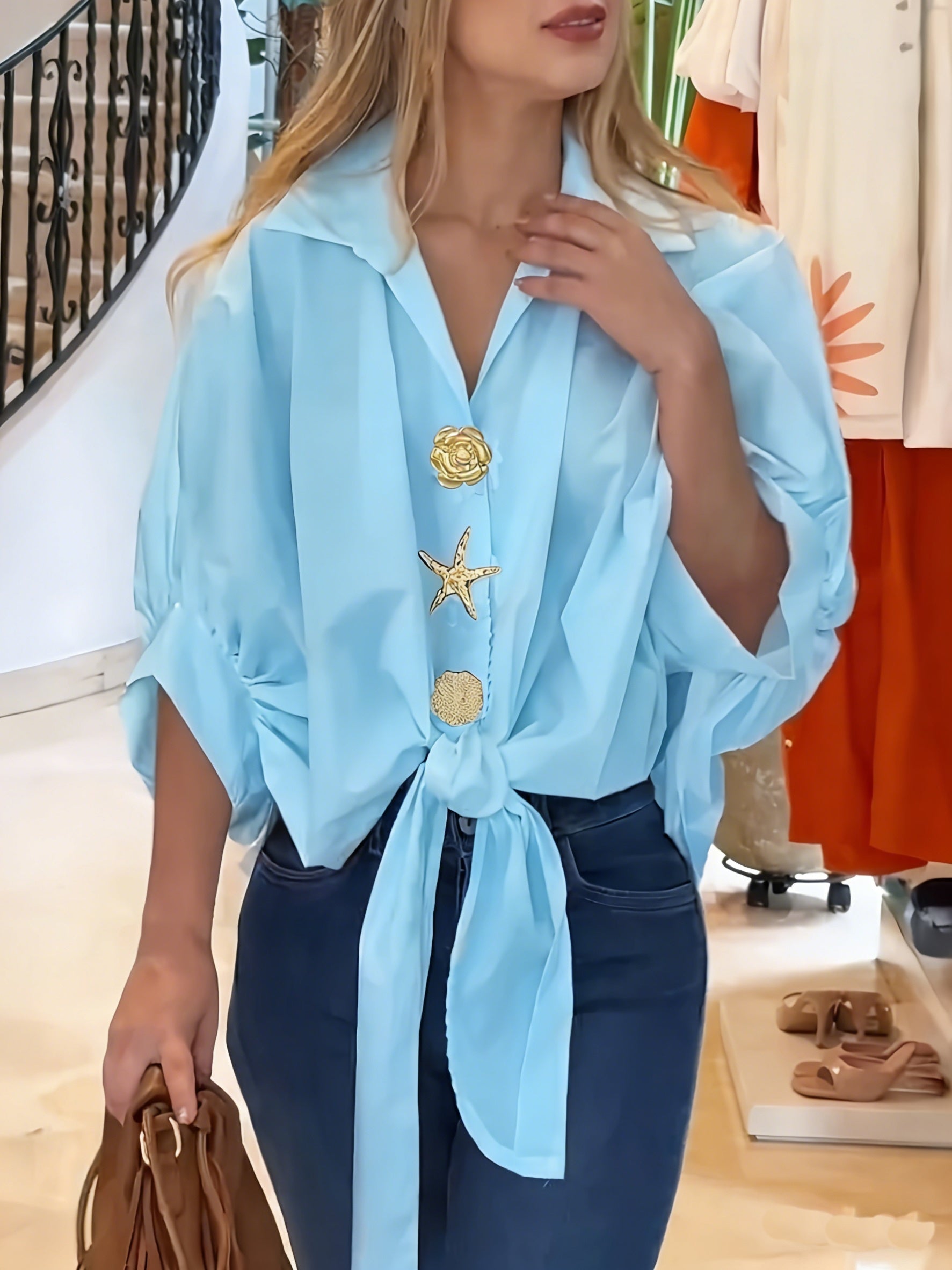 Belliora | Casual damesblouse – Lichte, ademende zomerblouse