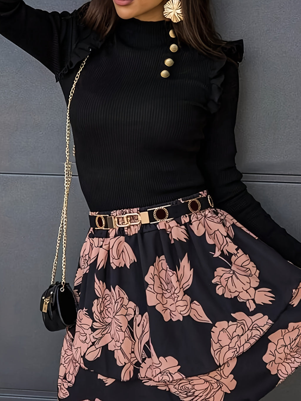 Narcissa | Elegante Pullover met knoopaccenten voor dames