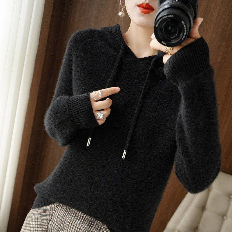 Dalina | Kasjmier trui met capuchon – Warm en comfortabel