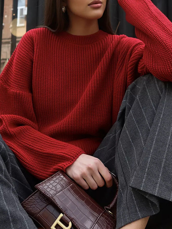 Alejandra | Pull simple, ample et chaud