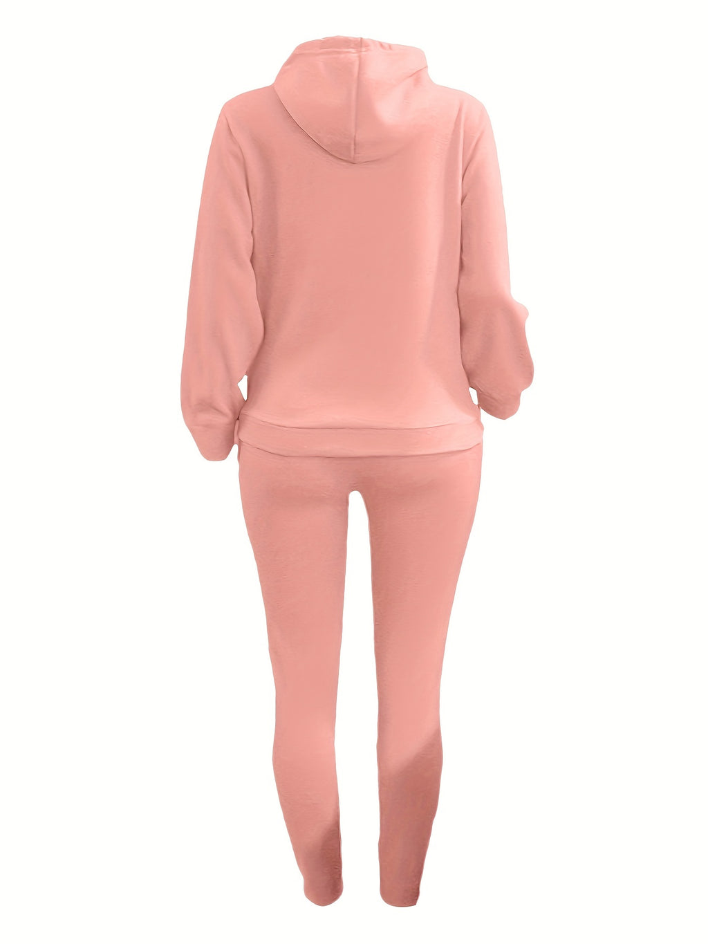 Thais | Casual tweedelige damesset - hoodie met koord en joggingbroek
