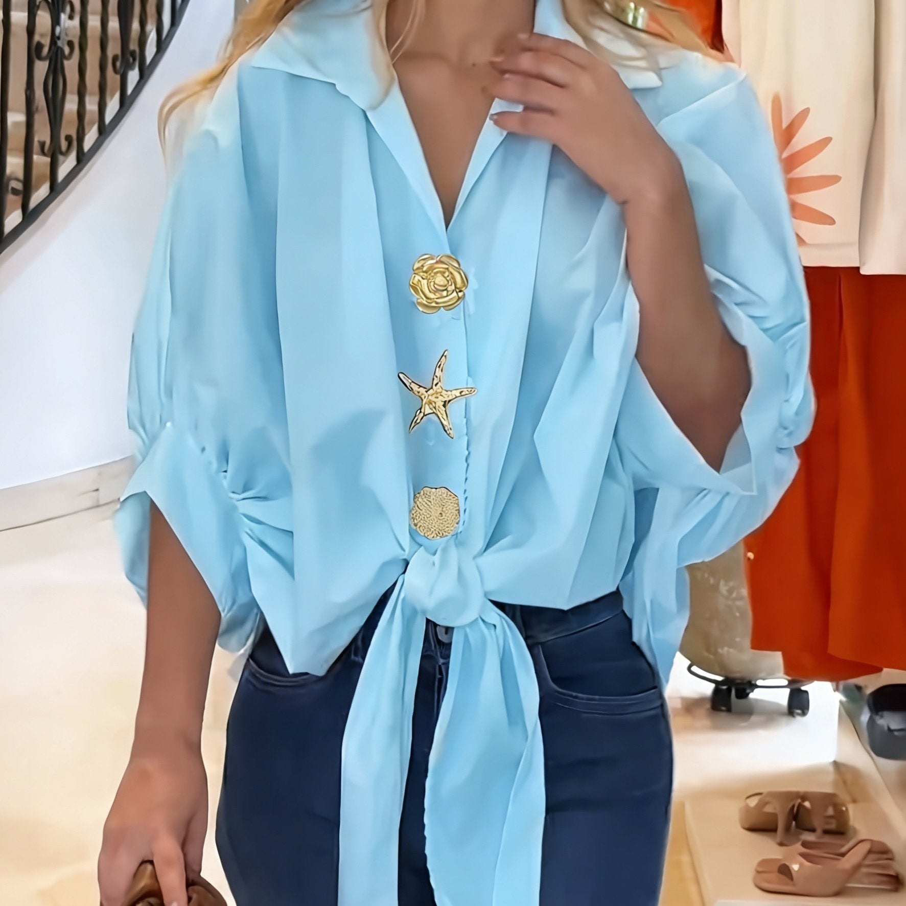 Belliora | Casual damesblouse – Lichte, ademende zomerblouse