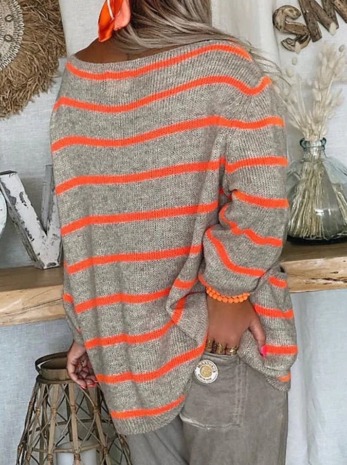 Amarae | Pull en maille douillet pour femme – Un pull doux et chaud, idéal pour l'automne et l'hiver