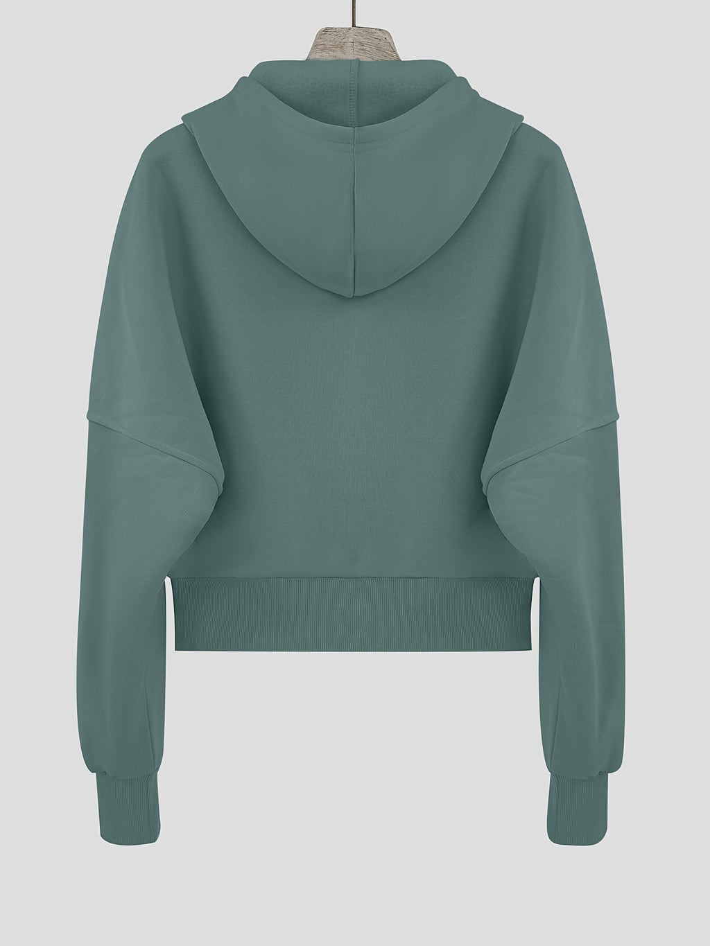 Breena | Dames Zip-Up Hoodie Jas in Effen Kleur met Zakjes – Lange Mouwen Stretch Stof
