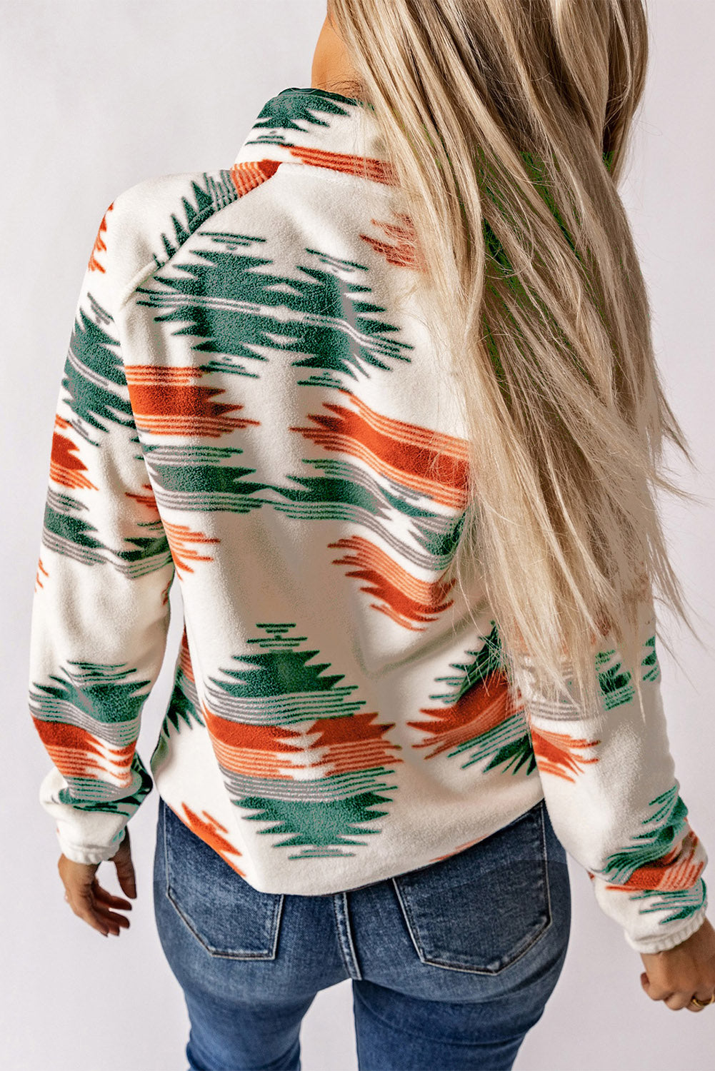 Charisse | Fleece damesjack met drukknopen - Zachte, warme, stijlvolle bovenkleding