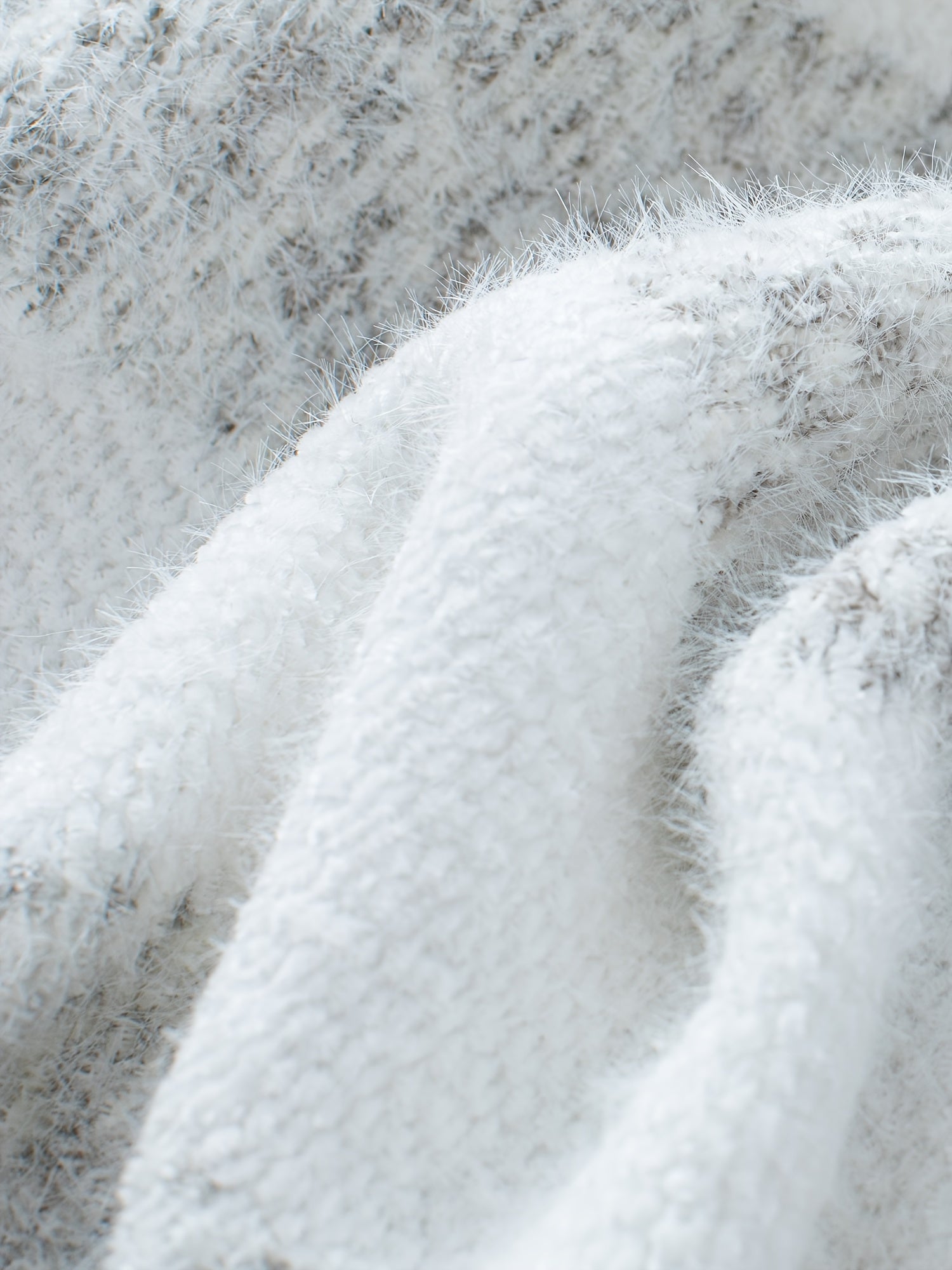 Jaida | Warme gestreepte coltrui voor dames - Zachte gebreide polyester trui met lange mouwen voor een casual wintertrui