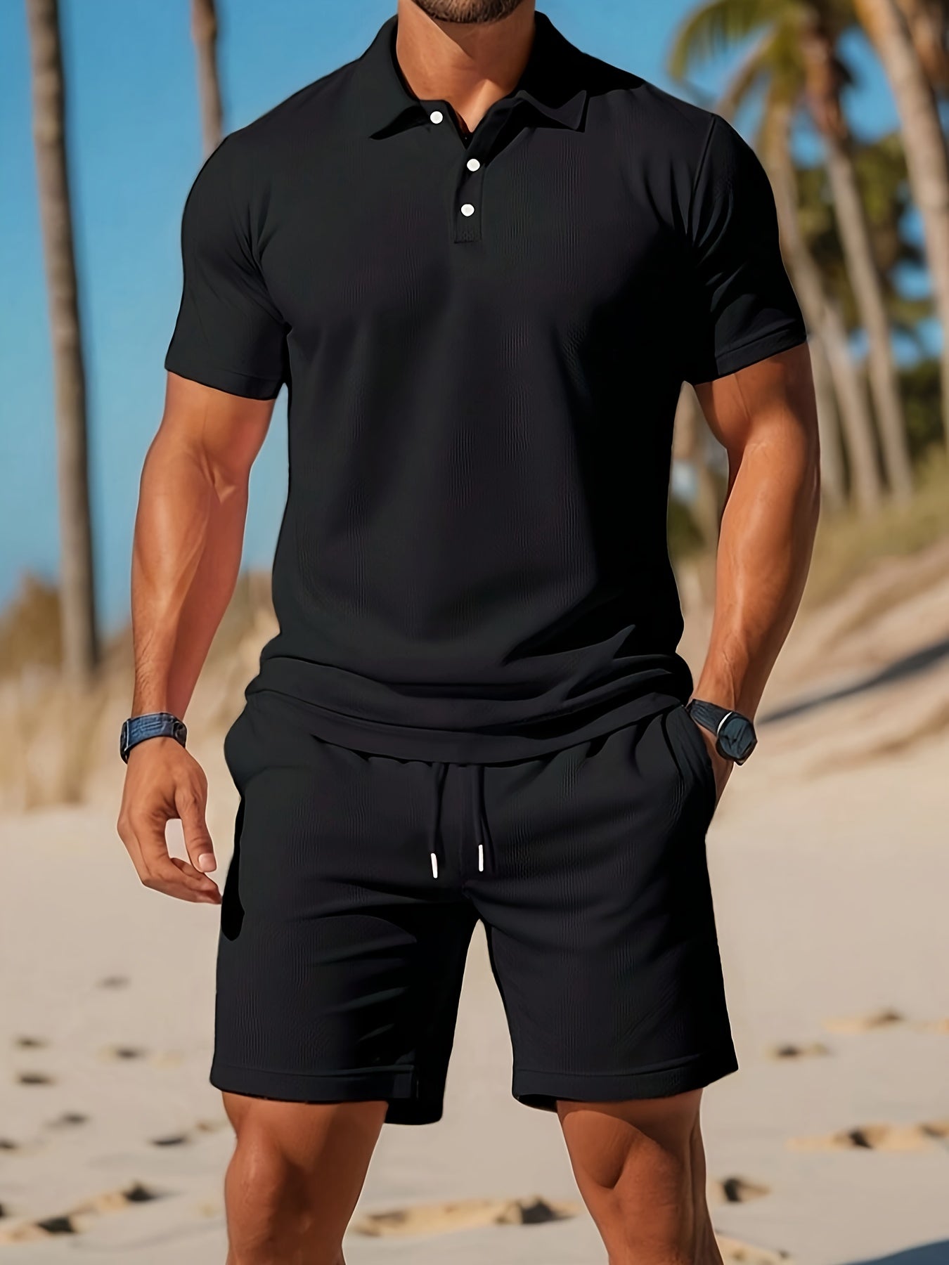 Tyce | Premium casual set voor heren – 2-delige zomerse outfit