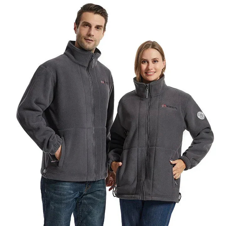 CozyShield | Winddichte Unisex Fleecejas - Comfortabele & Warme Outdoorkleding voor Mannen en Vrouwen