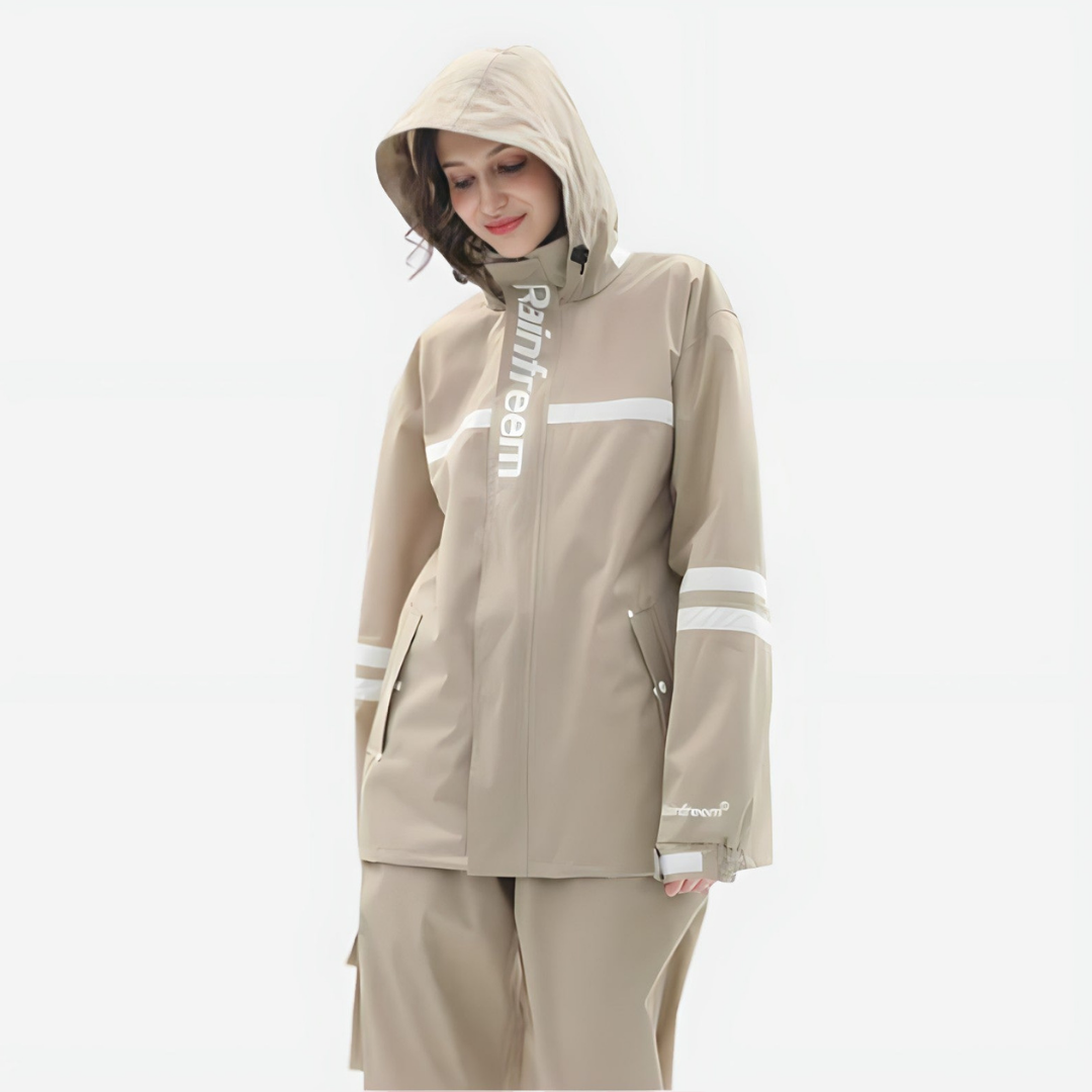 Cantalyn | Ensemble imperméable 2 pièces pour femme – veste et pantalon imperméables, léger et respirant