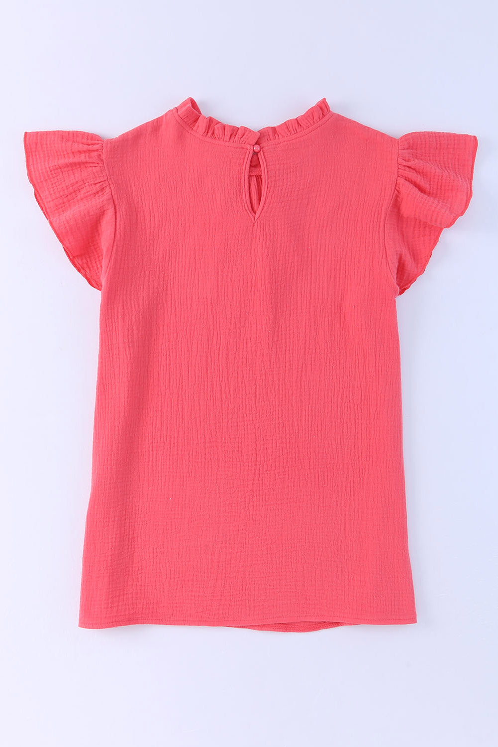 Mariz - Fladderige Blouse met Ruches Kraag