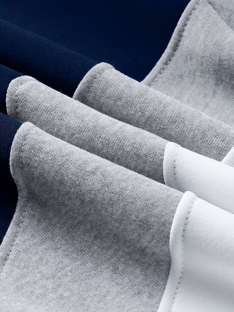 Gunther | Kleurblok Hoodie voor Heren - Stijlvol Casual Sweatshirt met Gedurfd Ontwerp