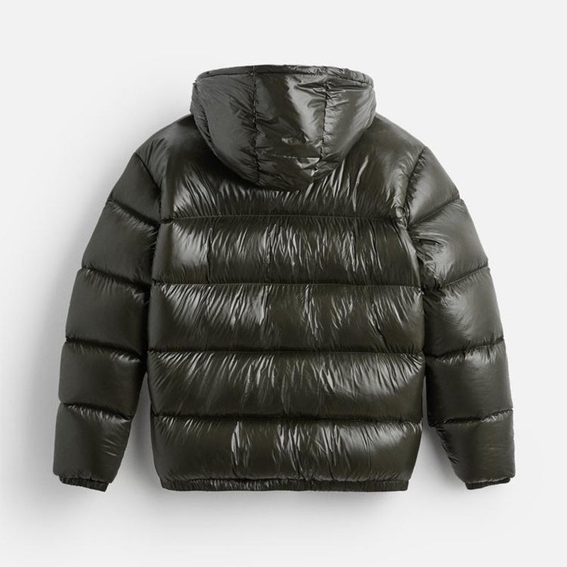 Mikkel | Doudoune à capuche pour homme – coupe minimaliste et décontractée, veste d'hiver isolante et légère