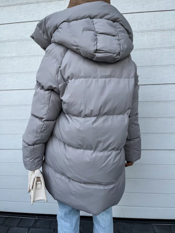Anette | Casual winterjas met capuchon - warme en stijlvolle bovenkleding voor koud weer
