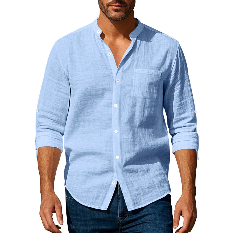 Sano | Herenoverhemd met relaxte pasvorm – Casual en stijlvol overhemd met knopen