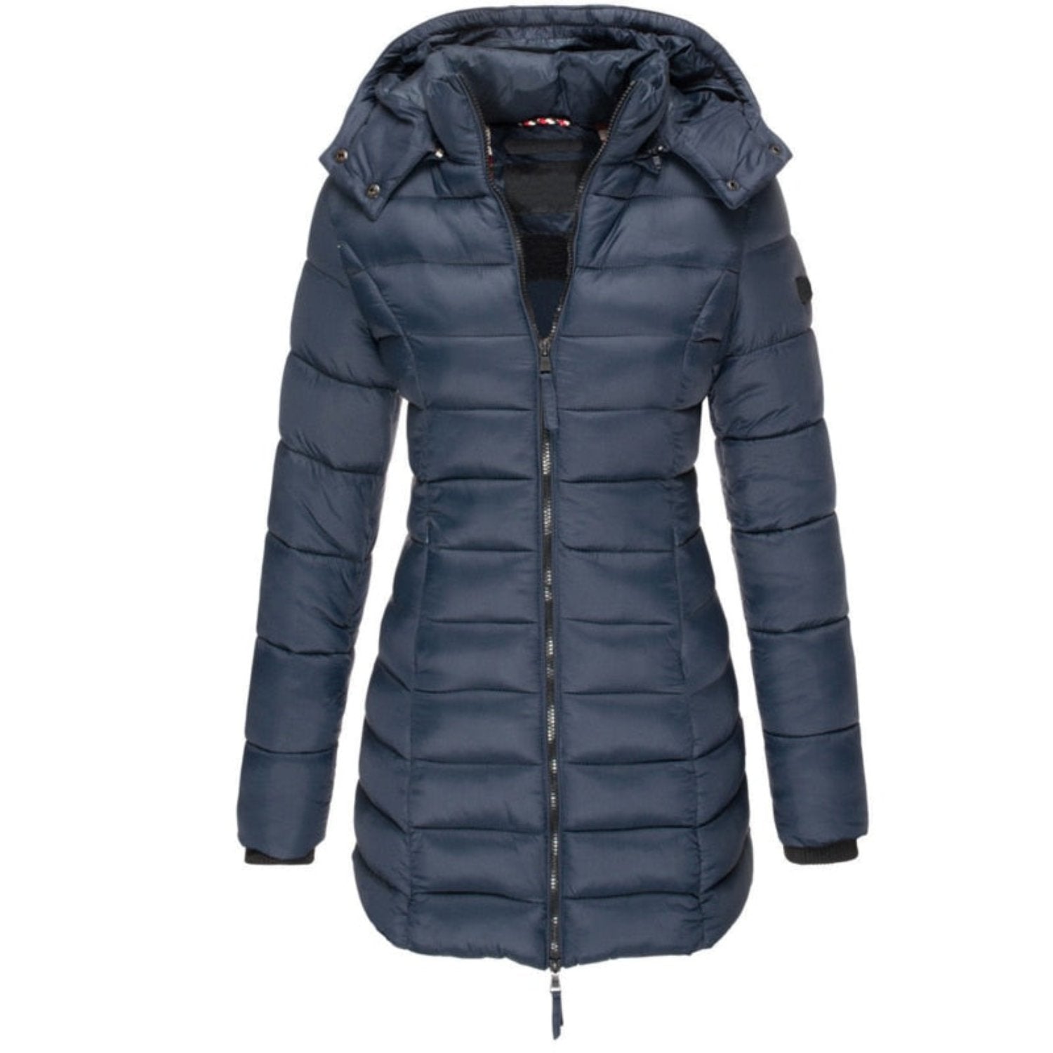 Drusilla | Gewatteerde winterpufferjas voor dames - koudweerjas met lange mouwen en volledige ritssluiting