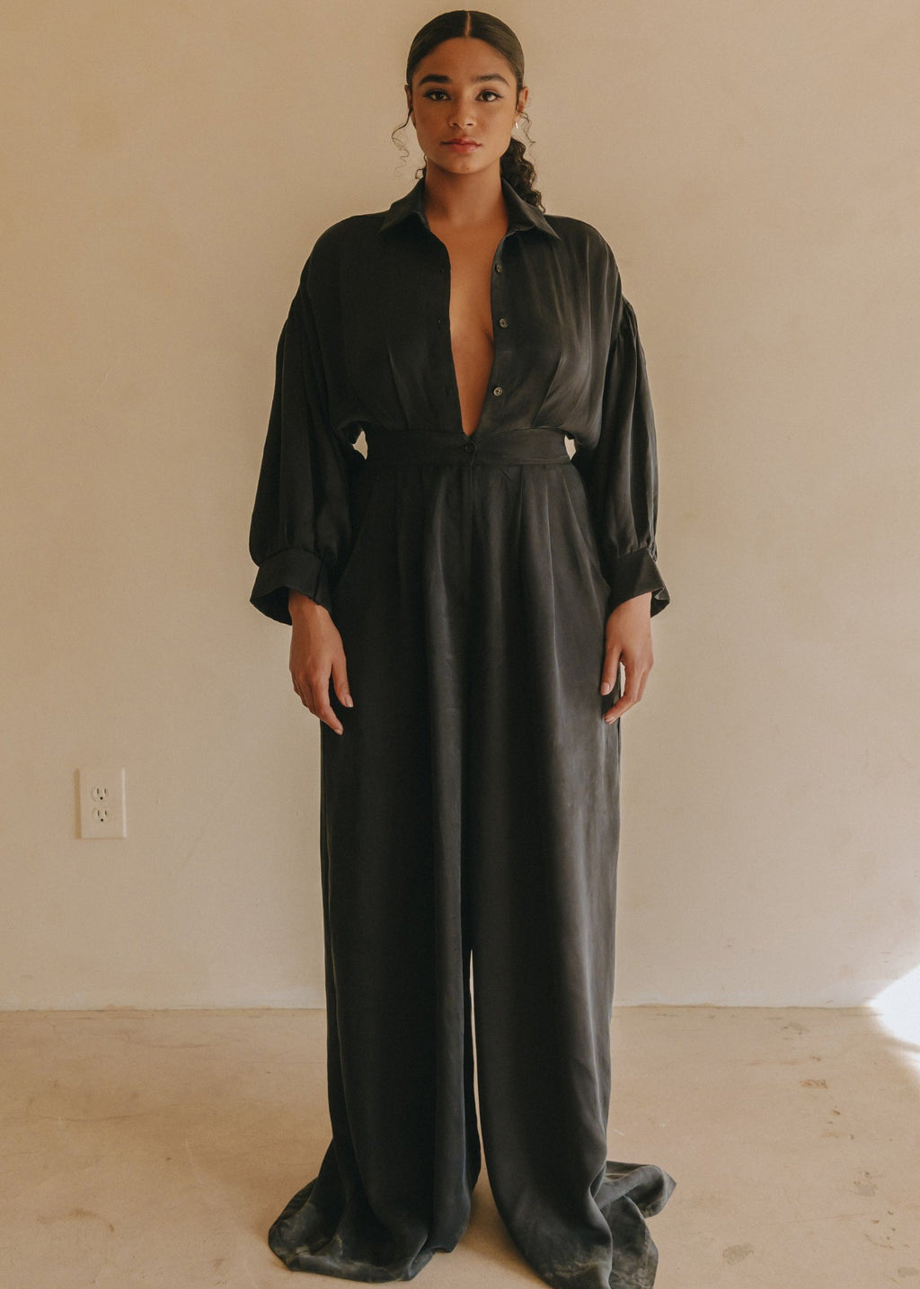 Kenzie | Stijlvolle zomerjumpsuit met wijde benen