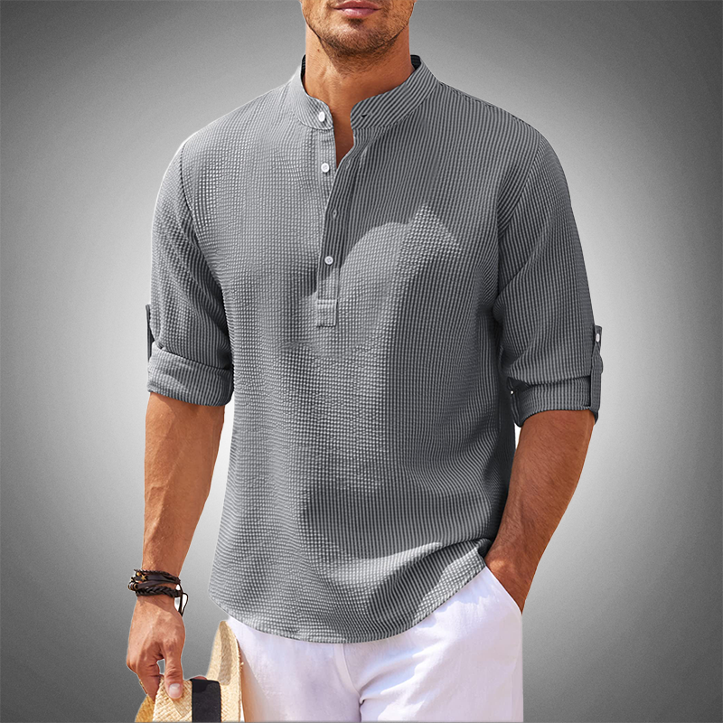 Max - Casual essentiële Henley
