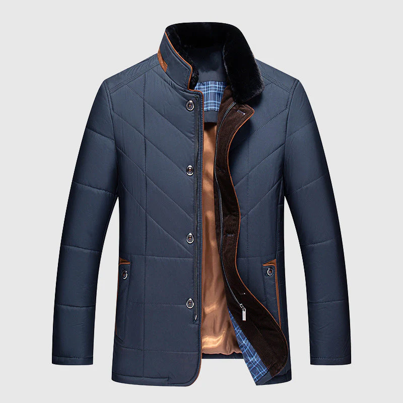 Zavren | Doudoune d'hiver pour homme – Veste chaude, isolante et imperméable